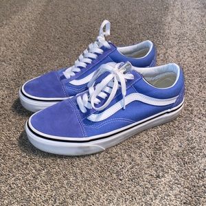 Blue and White Vans
